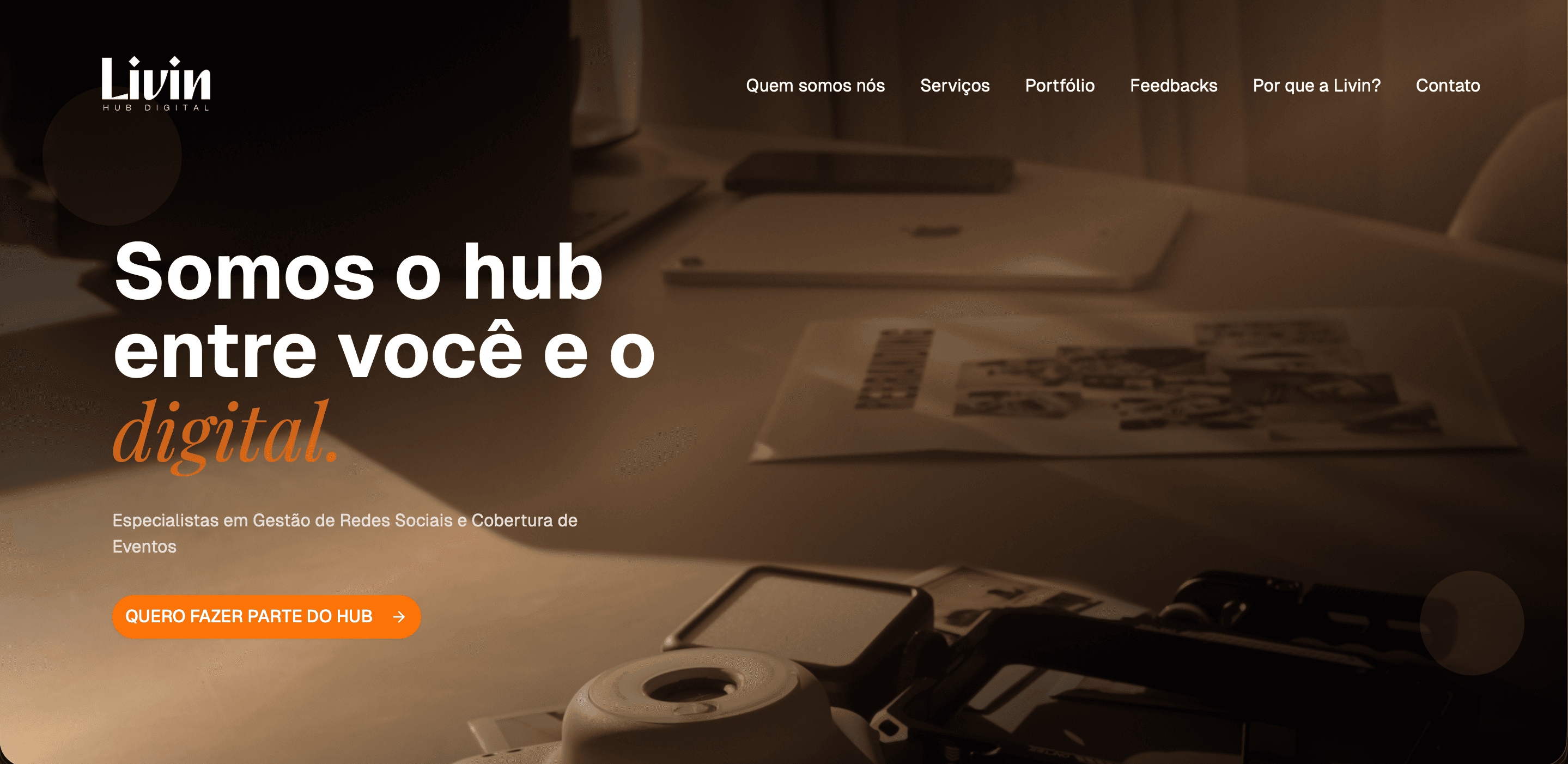 Screenshot do projeto Livin - BR